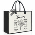 XFW Christian Tote Bag Religious Thanksgiving Gift for Women Colleague Friends by Deal US