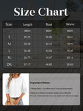 TAKEYAL Women's 3/4 Sleeve Basic Tee Shirt White Size XL by Deal US