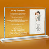 Mom Gifts from Daughter Crystal Keepsake Plaque Unique Mothers Day Gift