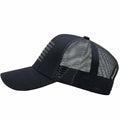 QYJ American Flag 3D Embossed Trucker Hat Mesh Snapback Adjustable by Deal US