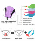 Swimwear Teen Leakproof Bikini Spaghetti Straps Lavender Purple Size M by Deal US