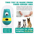 Dog Puzzles Feeder Interactive Toy Adjustable Treat Dispenser Green by Deal US