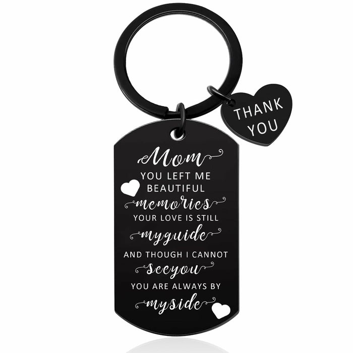 Potok Sympathy Gifts Keychain Loss of Mom Memorial Gift Eternal Love by Deal US