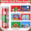 Poen 6 Set Christmas Wooden Jigsaw Puzzles Santa Claus Nativity Scene by Deal US