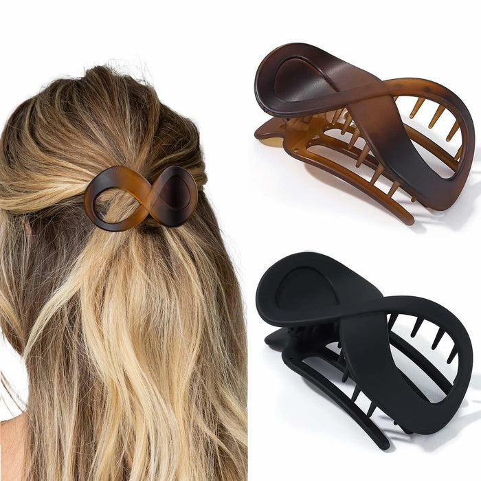 Yanibest 2pcs 3.3in French Concord Hair Clips for Thick Hair Women Girls by Deal US