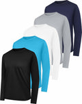 HovSiyla Men's Long Sleeve Moisture Wicking Running Shirt XL by Deal US