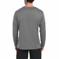 HovSiyla Men's Long Sleeve Moisture Wicking Running Shirt XL by Deal US