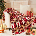 ROMROL Mom Blanket Super Soft Flannel Throw 50x60 Purple Cozy Gift by Deal US