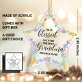 Grandma Gift Christmas Ornament Strong Loving Protective Best Grandma Gift by Deal US