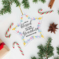 Grandma Gift Christmas Ornament Strong Loving Protective Best Grandma Gift by Deal US