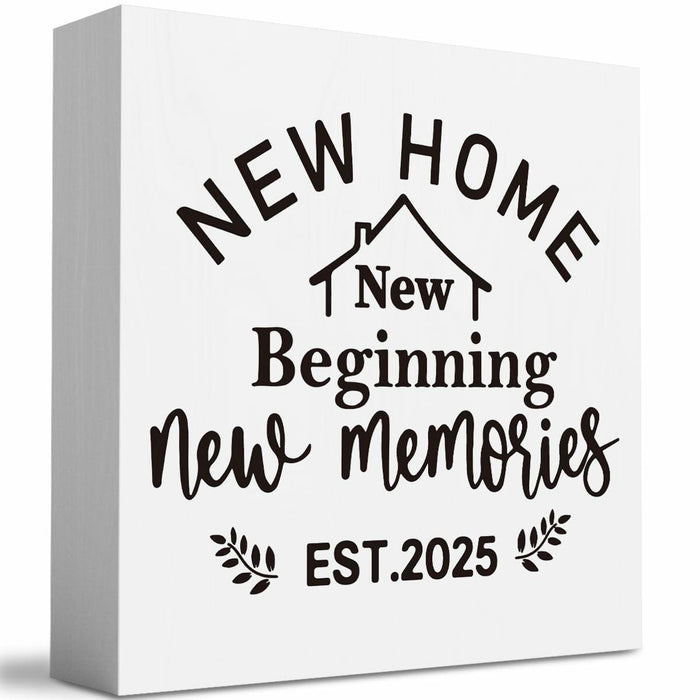 House Warming Gifts Home Sweet Home Sign New Home Decor 5x5 Inch by Deal US