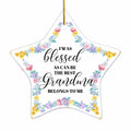 Grandma Gift Christmas Ornament Strong Loving Protective Best Grandma Gift by Deal US