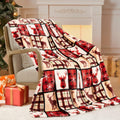 ROMROL Mom Blanket Super Soft Flannel Throw 50x60 Purple Cozy Gift by Deal US