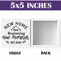 House Warming Gifts Home Sweet Home Sign New Home Decor 5x5 Inch by Deal US