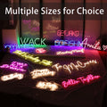 Neon Sign LED Wall Decor Pink Blue USB Powered Dimmable Light by Deal US