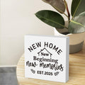 House Warming Gifts Home Sweet Home Sign New Home Decor 5x5 Inch by Deal US