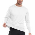 HovSiyla Men's Long Sleeve Moisture Wicking Running Shirt XL by Deal US