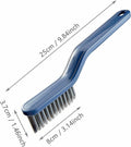 2PCS Window Groove Cleaning Brush V Shape Multifunctional White by Deal US
