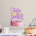 AROKIPPRY Mermaid Happy 6th Birthday Cake Topper Under The Sea Theme by Deal US