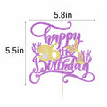 AROKIPPRY Mermaid Happy 6th Birthday Cake Topper Under The Sea Theme by Deal US