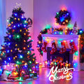 Brightown 2 Pack C9 Christmas Lights 200 LED 162FT Multicolor Timer 8 Modes by Deal US