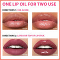 Mirror Fruit Lip Oil Hydrating Gloss Balm 08#Apple Natural Moisturizing by Deal US