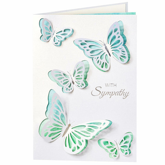 Crisky 25 Pack Religious Sympathy Cards White Flower Scripture 4 Assortments by Deal US