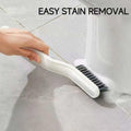 2PCS Window Groove Cleaning Brush V Shape Multifunctional White by Deal US