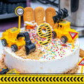 Construction Number 9 Birthday Candle Cake Topper Party Decoration by Deal US