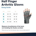 VigorGlove Copper Fit Arthritis Gloves Adjustable Belt Anti-Slip Black 2P Size S by Deal US