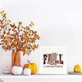 Ty-mh-019 Retro Fall Thanksgiving Wooden Box Sign 5x5 Inches by Deal US