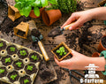 O-FarFarm Organic Potting Soil Mix 2qt Vegetable & Indoor Plants Soil by Deal US