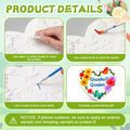 Juexica Grandma's Garden Stepping Stone DIY Paint Kit 10.4 Inch by Deal US
