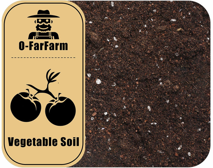 O-FarFarm Organic Potting Soil Mix 2qt Vegetable & Indoor Plants Soil by Deal US