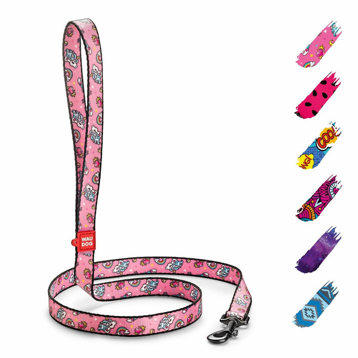 WAUDOG Nylon Dog Leash Heavy Duty 4 Ft for Small & Medium Dogs by Deal US