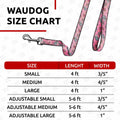 WAUDOG Nylon Dog Leash Heavy Duty 4 Ft for Small & Medium Dogs by Deal US
