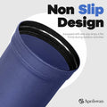 Aprilswan UV Sun Protection Arm Sleeves Non Slip Compression Black 1 Pair by Deal US