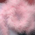Fluffy Feather Boas with Body Face Glitter Gel Pink Party Favors Decor by Deal US