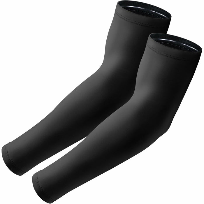 Aprilswan UV Sun Protection Arm Sleeves Non Slip Compression Black 1 Pair by Deal US