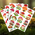 Mushroom Temporary Tattoos 50Pcs Cute Funny Stickers for Kids Boys Girls by Deal US