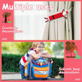 Crochet Santa Bookmark Kawaii 3D Christmas Gift for Kids Women by Deal US