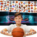 Basketball Temporary Tattoos Party Favors Kids Gift 0.04lb Pack by Deal US