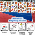 Basketball Temporary Tattoos Party Favors Kids Gift 0.04lb Pack by Deal US