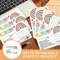 NUOBESTY 50pcs Rainbow Classroom Behavior Incentive Postcards for Teachers by Deal US