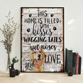 Retro Wooden Sign Coffee and Jesus Wall Art Decor 8x12 Inch by Deal US