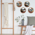 HPNIUB Construction Vehicles Wall Decor 10x10in 4pcs Kids Playroom Art by Deal US