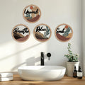 HPNIUB Construction Vehicles Wall Decor 10x10in 4pcs Kids Playroom Art by Deal US