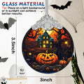 The Haunted House Stained Glass Christmas Ornament Holiday Decoration by Deal US