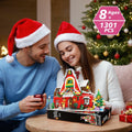 Chodia Gingerbread House Building Block Set Xmas Ornaments 1301 PCS by Deal US