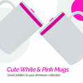 Copco Desk Mug 16 oz Double-Wall Insulated Spill-Resistant Pink BPA-Free by Deal US